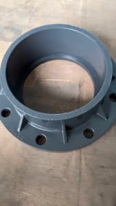 UPVC หน้าแปลน Flange ขนาด 8 นิ้ว 10K 150P สวมท่อUPVCสีเทา หน้าแปลนupvc หน้าจานANSI หน้าแปลนupvc 10K / 150P