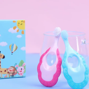 LAKOE Haoniu Jerapah: Sikat Gigi Pelatihan Bayi Gosok Gigi Anak Lembut Baby Toothbrush