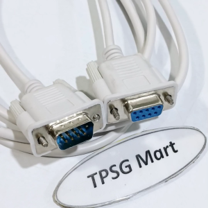 Cáp nối dài Com 9 Chân (DB9) dài 1.45M / 1 đầu Kim Đực ra 1 đầu Lổ Cái (DB9F to DB9M)