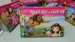 Sách 3D kể chuyện - Người Đẹp và Quái Vật