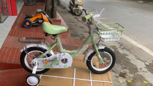 Xe đạp Xaming nữ loại 1 khung cao cấp cho bé size 12-14-16-18-20inh có bánh phụ đi kèm