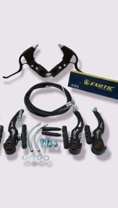 PROMO fullset rem v brake 1 set turanza rem/ rem v brake sepeda exotic