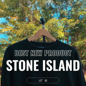 Stone Island Sweater Pria Switer Terbaru Cowok Keren Basic Bahan Katun Kualitas Import Jumbo