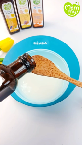 Combo 3 dầu ăn dặm bổ não Mămmy dầu cá hồi dầu hạt lanh dầu Olive bổ sung DHA Omega-3 cho bé từ 6 tháng chai 100ml