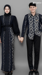 BAJU TENUN NEW PADMA COUPLE BLACK