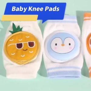 สนับเข่าเด็ก สนับเข่ารองคลานเด็ก ถุงรองเข่าขณะคลาน รองเข่าเด็ก ฟองน้ำหนากันกระแทก ลายน่ารัก