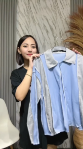 BRIEE FASHION - REDNOW TOP BLOUSE / BLOUSE COMBI WARNA KEKINIAN -PN