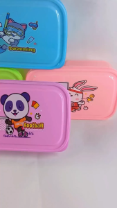 Tempat Makan Segi Halona / Wadah Bekal / Kotak Makan