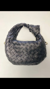 Tas Kulit Domba Hobo Anyam Slempang Top Handle Shoulder Wanita Ukuran Mini Serries Marriane Bag