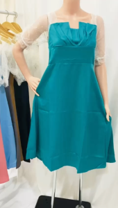 Midi Dress kimnara tile gliter/kekinian/gaya korea/terbaru Realpict LD 90 CM PJG 107 CM