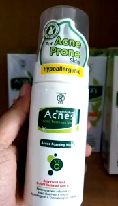 Acnes Foaming Wash 100ml - Mengurangi Minyak Berlebih - Mengurangi Kemerahan - Virgo Shoop