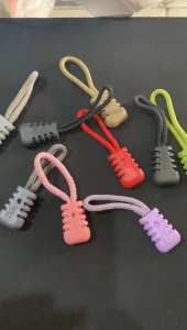 Puller Zipper/ Tarikan Resleting Lebar Warna - Warni Kualitas Import 12 pcs