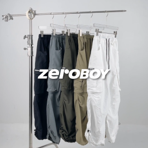 ZEROBOY - NYLON CARGO PANTS “ คาร์โก้ผ้าไนล่อน “