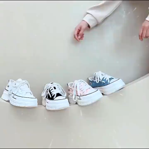 Premium Sepatu Sneakers Wanita Sepatu Kanvas Kasual Shoes Sol Karet Premium Quality