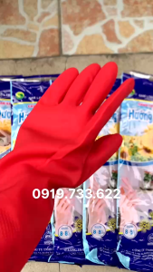 [1 đôi lẻ] Găng tay cao su Hướng Dương đủ màu chuyên dụng rửa chén vệ sinh