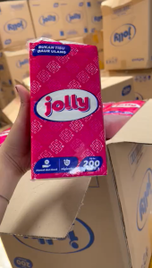 New [PAKET 1 PACK] Jolly Tissue Facial 200 sheets 2ply Tisu Tisue Wajah Higienis.