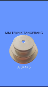 Pully Susun A3+4+5 Inch Allumunium: Solusi Aksesoris Mesin Industri