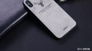 Case DEER POCO F6 5G Casing Cover DEER Motif Canvas
