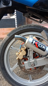 Knalpot Kawasaki Ninja 150 R RR Super kips Zx150