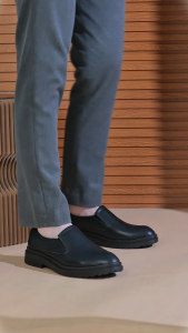 Giày Mọi Nam MWC 6677 - Giày Mọi Nam Chất Liệu Da Trơn Basic Dễ Phối Đồ