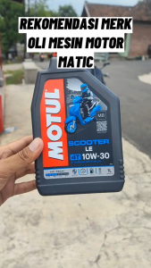 Oli Motor Matic Motul Scooter LE 4T 10w30 1L Matik Oil Nmax Aerox ADV PCX