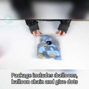 【Ready Stock】Rose Gold Pink Blue White Purple Balloons Garland Arch Kit For Birthday Party Wedding Baby Shower Decorations