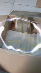 Set 05 Ống Thủy Tinh Borosilicate 3.3 Độ Dày 1.1mm 16-25cm Màu Trắng Trong Suốt