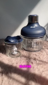 Blender Elston 2-in-1 multifungsi Kapasitas 2L+0.6L Mesin Meat Grinder Pisau Dapat Dilepas
