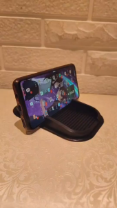 Car Phone Holder Storage Mat Bracket Non-Slip Instrument Panel Mount for Cellphone