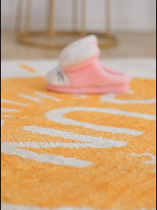 Cartoon furry longears rabbit warm lovely plush cotton indoor bedroom slippers boy and girl styles