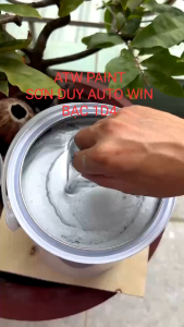 Sơn bạc 1D4 toyota fortuner 2009 2017 - Sơn auto lacquer 1k - Lon 1kg