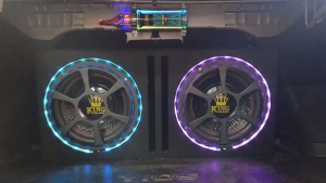 (9F) 9.0 Farad 3000W-10000W Car Capacitor For Audio Digital Power Capacitor Amplifier Regulator Stabilizer LED Voltage Display Car Audio Modification