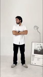 Hey Man Kemeja Pendek Pique - White