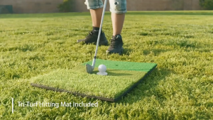 3-in-1  Game Indoor Outdoors Golf Hitting Mat Training Pad