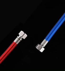 PVCท่อน้ำร้อนและน้ำเย็น สายฝักบัว สายชำระ แท้ ถึกทน สายฝักบัวสีดํา สายฝักบัวสแตนเลส