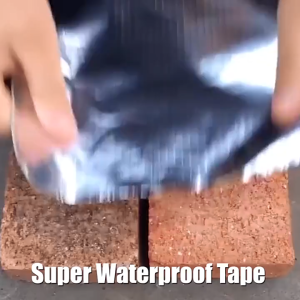 Waterproof Tape Aluminum Foil Butyl For roof leak Roof Sealant Wall Crack Fix Repair Wall Crack Easy to use
