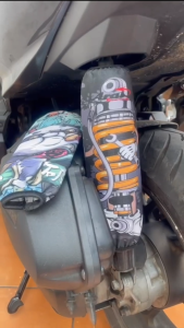 Sarung Shockbreaker Pelindung Shock Belakang Motor