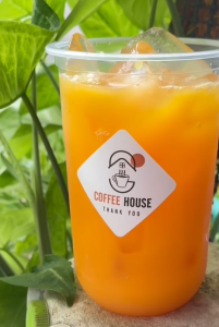 สติ๊กเกอร์ไดคัทติดแก้วกาแฟ พร้อมใช้งาน กันน้ำ100% (10แผ่น เปลี่ยนชื่อได้) v12