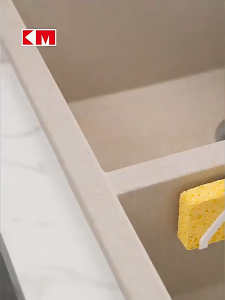 Japanese Kitchen Sink Storage Rack – Suction Cup Sponge Holder & Drain Organizer for Sponges Scrubbers & More