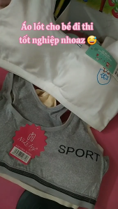 Áo lót ngực học sinh cấp 2 cấp 3 đệm mỏng thoải mái dây áo điều chỉnh dễ dàng dưới 55kg