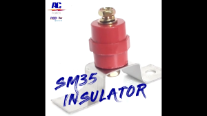 ลูกถ้วยบัสบาร์ บัสบาร์ ซัพพอร์ต พร้อมสกรู 6-8 มม. SM-35 (M6)(M8) BUSBAR SUPPORT BUSBAR INSULATOR W/Screw