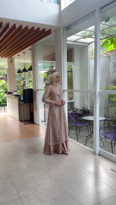 Gamis Kaluna Jumbo 2 in 1: Muat Berat 120Kg & Ukuran L - 4XL