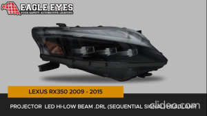 LEXUS RX270/350 2009-2012 PROJECTOR LED HI-LO BEAM SEQUENTIAL SIGNAL HEADLAMP
