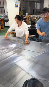 (GIẢM GIÁ)) Màng nhựa trong suốt PVC khổ rộng 1.4m tiêu chuẩn chất lượng