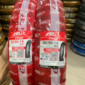Paket Hemat FDR Flemmo 80/90 & 90/90 - 14 Tubeless (TL)