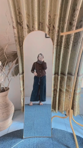 Kulot Sobek Jeans Panjang Murah Jumbo/Termurah Kulot Sobek Wanita Jumbo/Kulot Sobek Panjang Jeans Wanita