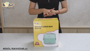 Hộp cơm cắm điện Bear 2 ngăn SB-HC12L - Điện Máy Tiện Lợi 247 - Giao hàng miễn phí
