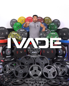 เป้าหมาย แผ่นน้ำหนัก กิโล 2 แผ่น COMPETITION BUMPER รูขนาด 2 นิ้ว รุ่น TX1013