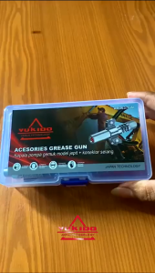 NEW Pistol Gemuk Alat Kepala Pompa Grease Gun SET Grease Coupler Heavy Duty Kunci Ganda Dengan 30cm Selang Yang Serasi
