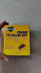 GREEN LEAF Fly killer 20 Bags/Box ( Kills on Contact ) Lalat killer Ubat lalat fly repellent racun lalat penghalau lalat